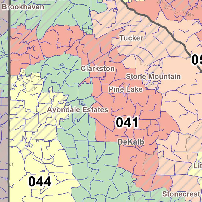 New map of District 41